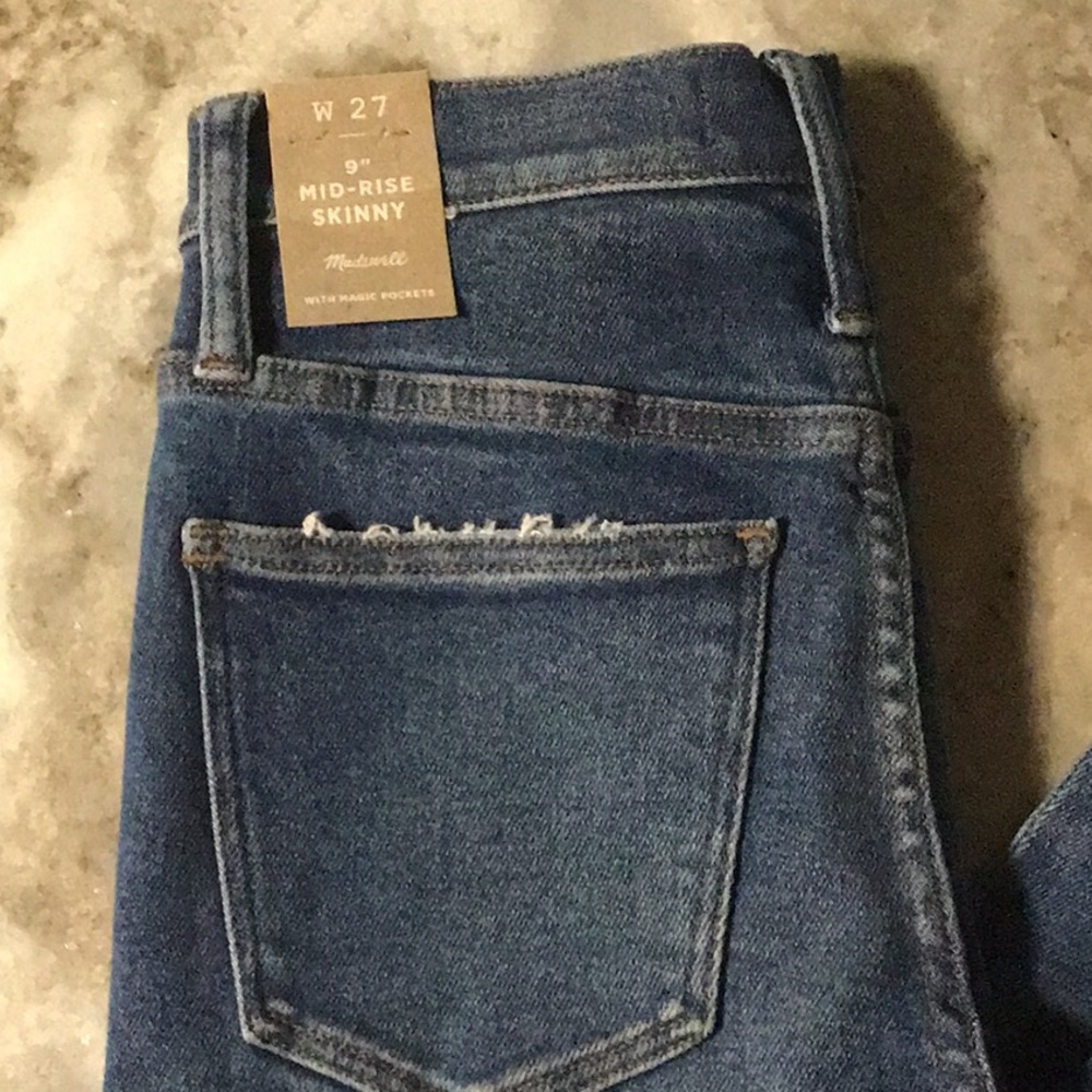 Brand new, never worn pair of Madewell jeans